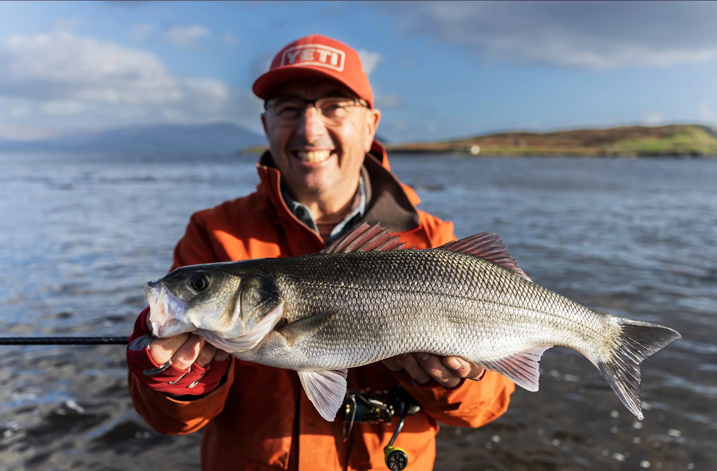 Helping our lads catch bass over some of the most gorgeous shallow rough  ground you could ever hope to fish — Henry Gilbey