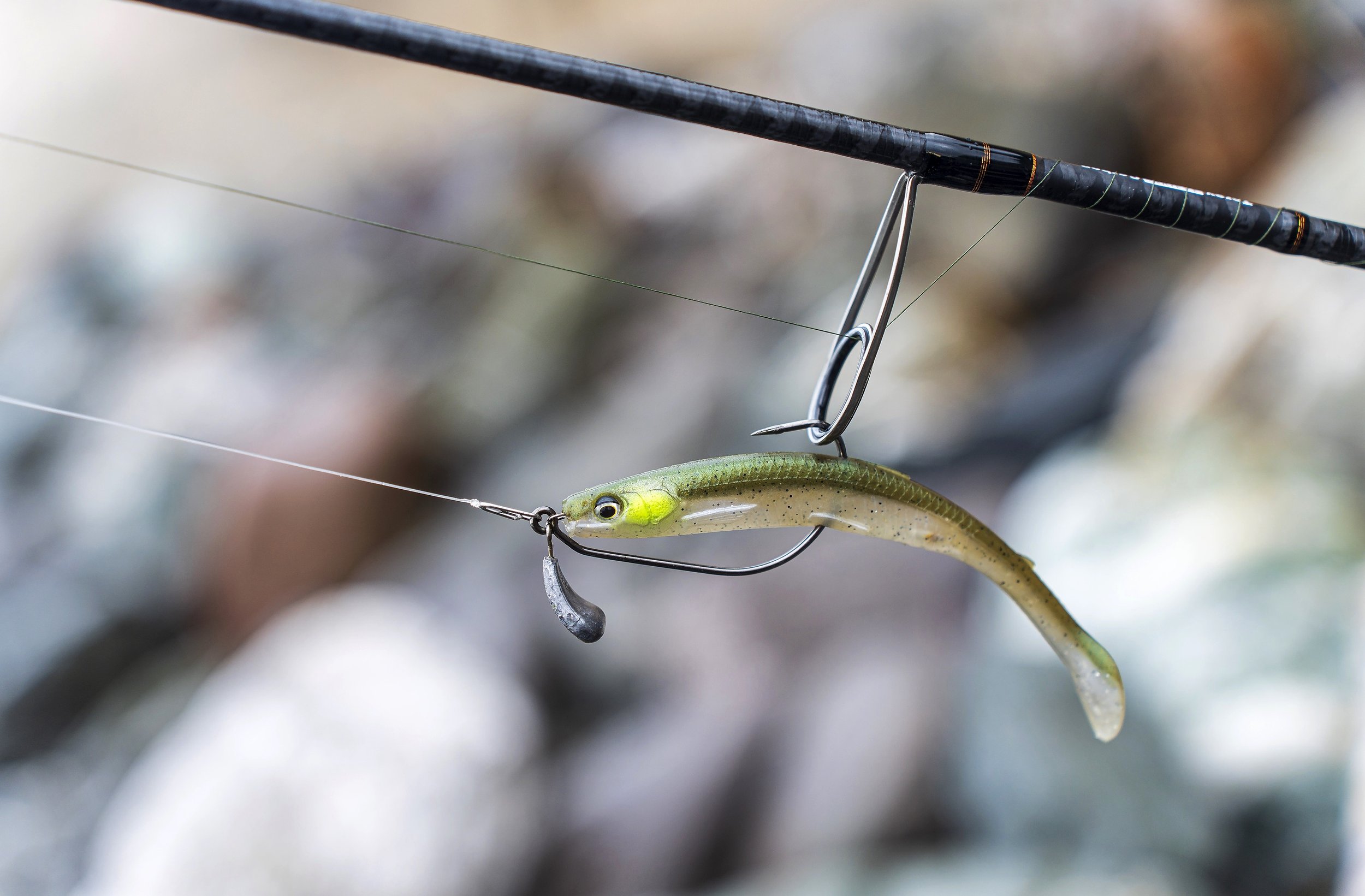 Wow these lures look good in the water when rigged like this — Henry Gilbey