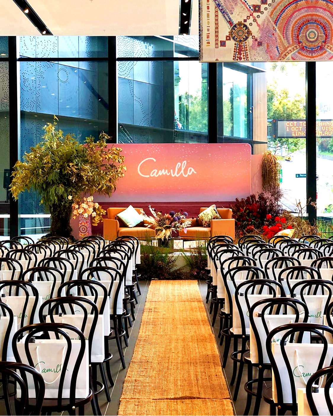 Camilla x BMW launch event