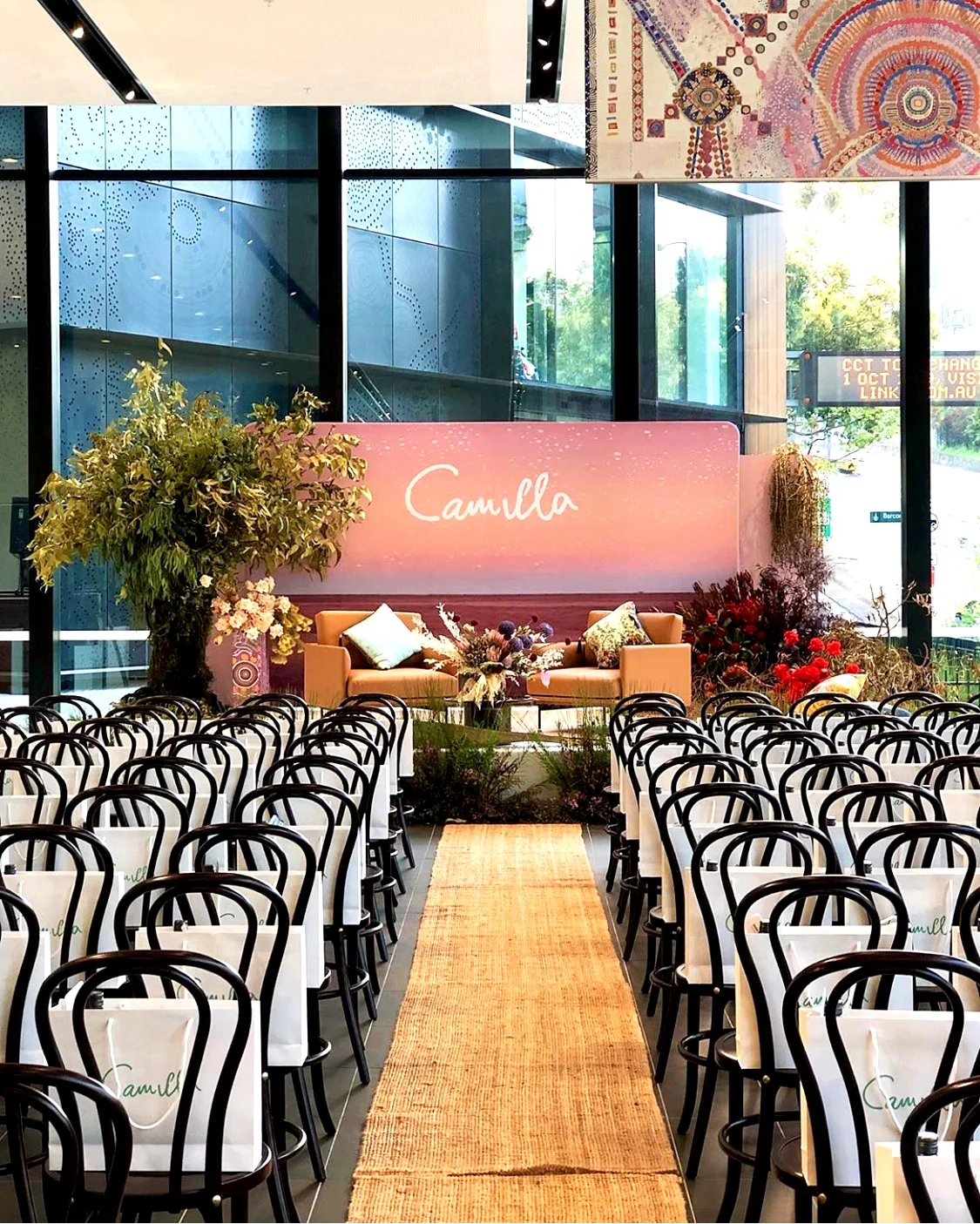 Camilla x BMW launch event
