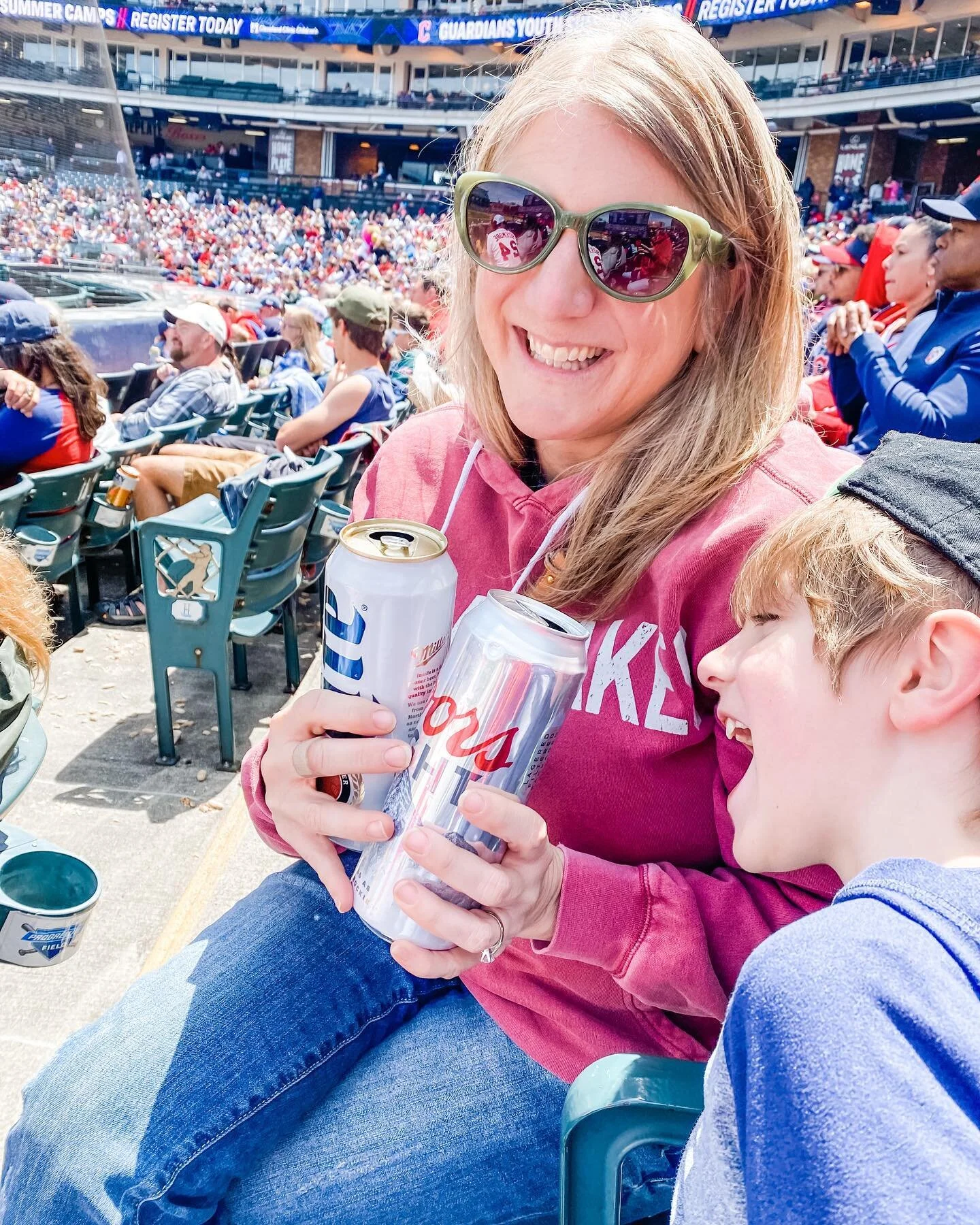 My boys know my favorite flowers for Mother&rsquo;s Day. 🍺🌺

#hopsflower #mothersday #dayattheballpark