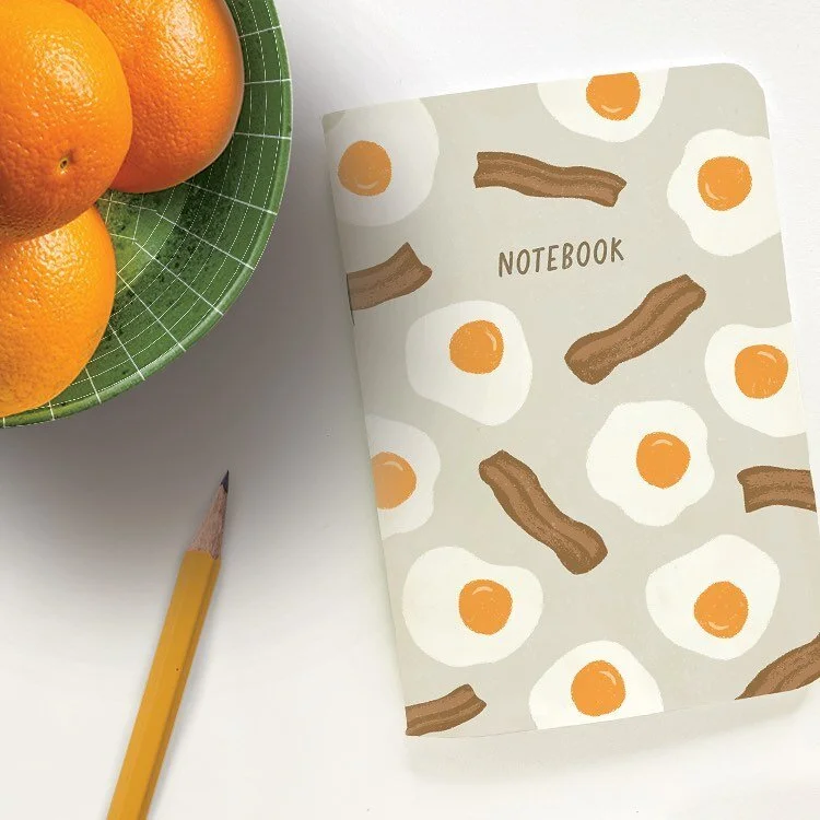 Wakey wakey eggs and bakey. Happy Monday 🍳

#notebook #pocketnotebook #eggsandbacon #baconlover #wakeywakeyeggsandbakey #breakfastfood