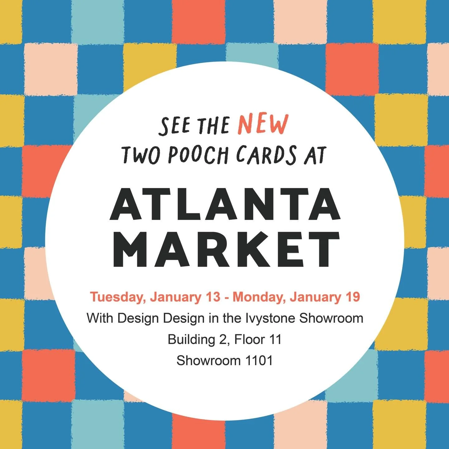 Hey retailers, who&rsquo;s going to Atlanta? Be sure to swing by and check out all the new Two Pooch cards! @bydesigndesign 

#atlantamarket #twopoochpaperie #newgreetingcardscollection