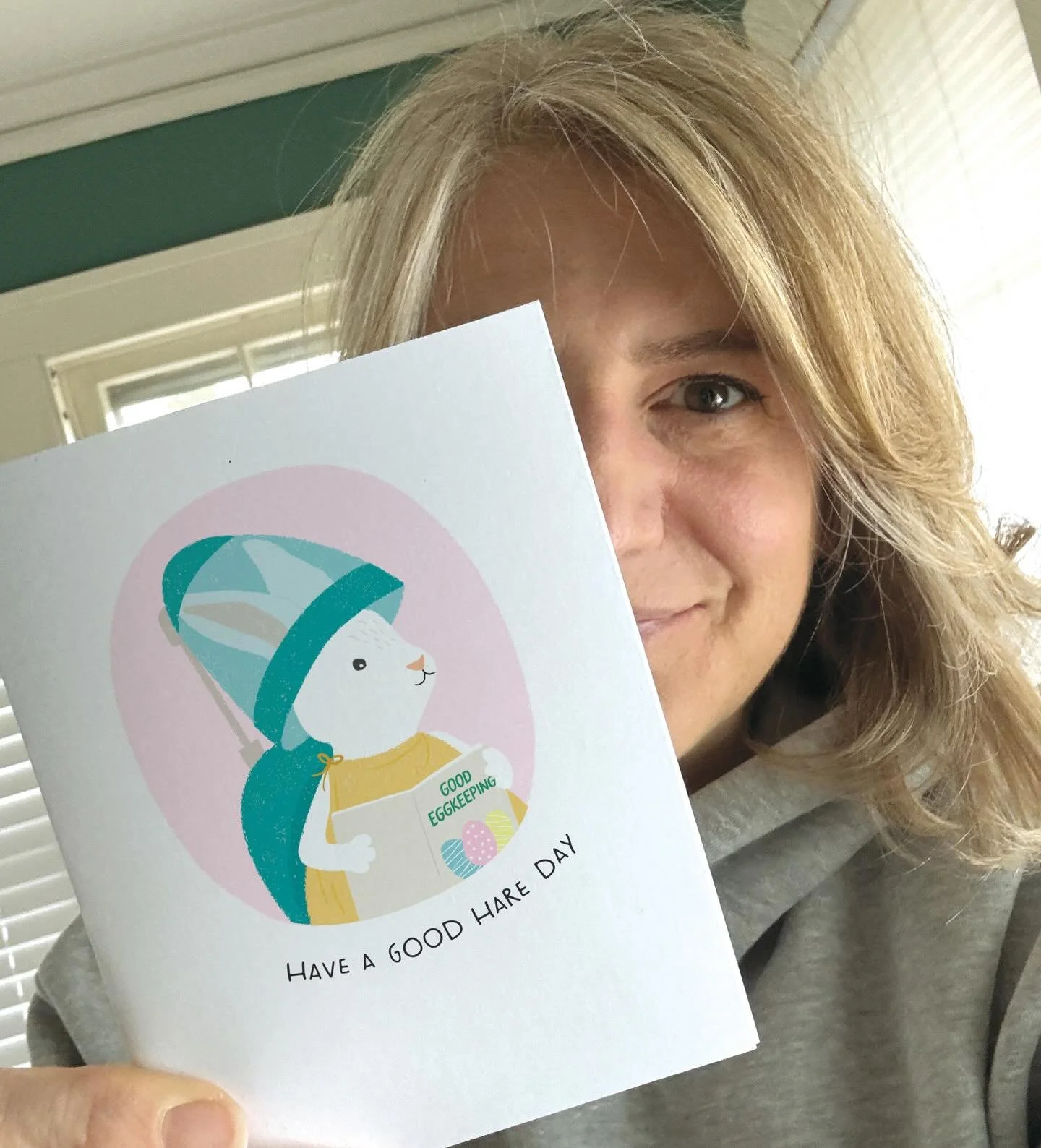 Get your hare ready, Easter is in two weeks! 🐰

@bydesigndesign #twopoochpaperie #easterfunny #eastercard #stationerylover #papergoodsandgifts