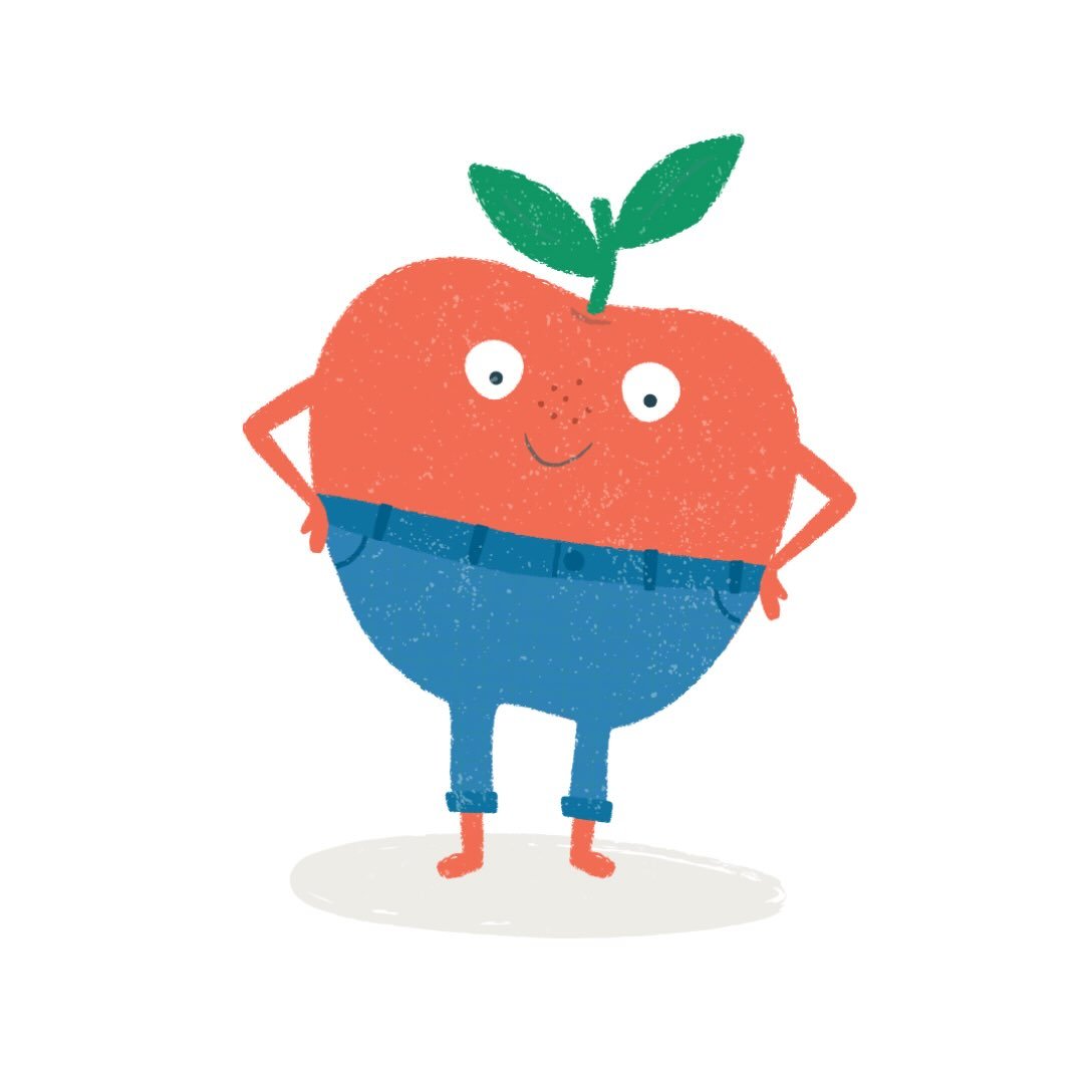 My (not so) little man is off to 7th grade today! Hope all the kids heading back have an incred-apple year! 🍎 #backtoschool2026 #punnyart