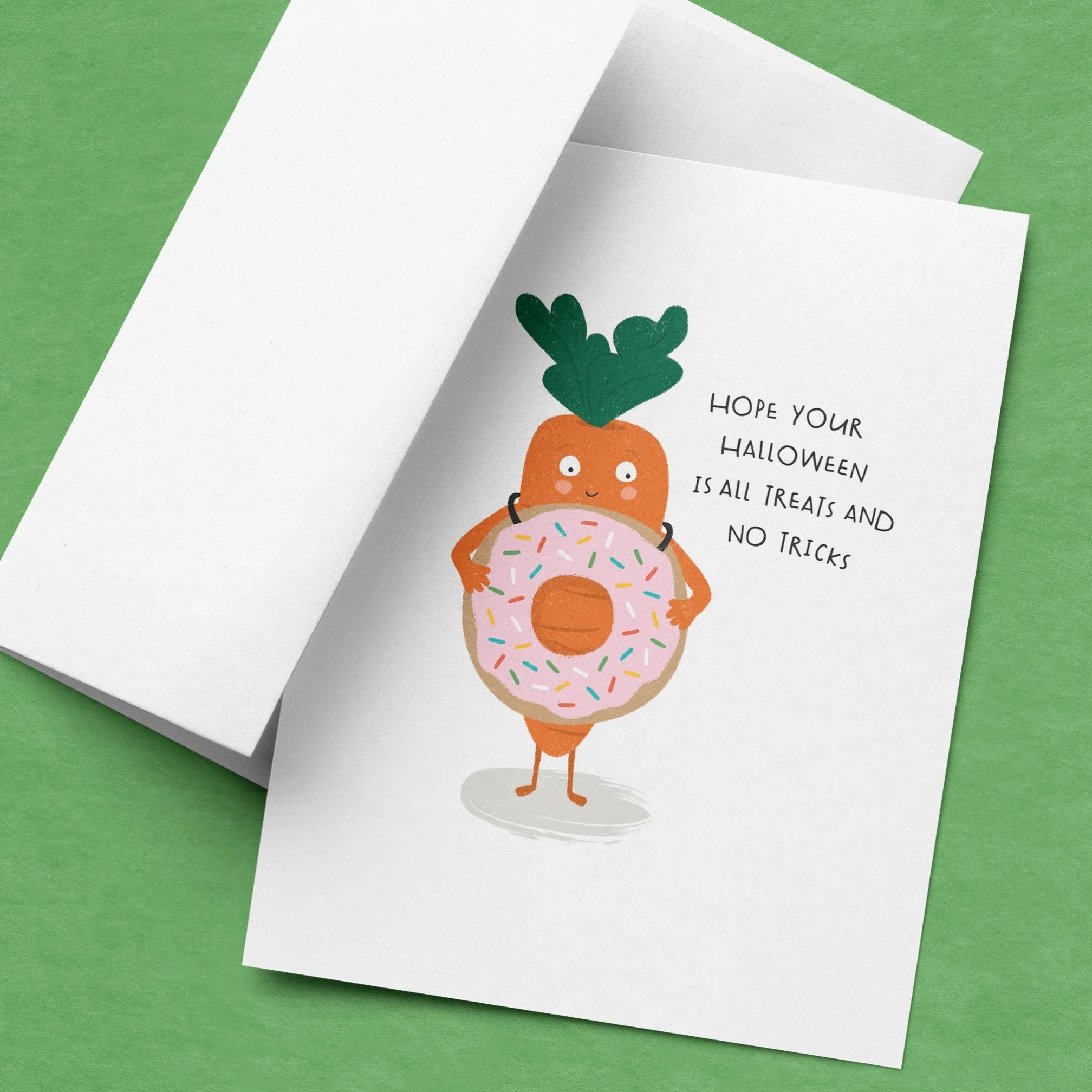 Sometimes I get sad that I&rsquo;m no longer able to get cute costumes for my son but watching what my 12 year old comes up with on his own is pretty amusing. 

#trickortreating #halloweencards #twopoochpaperie #greetingcards