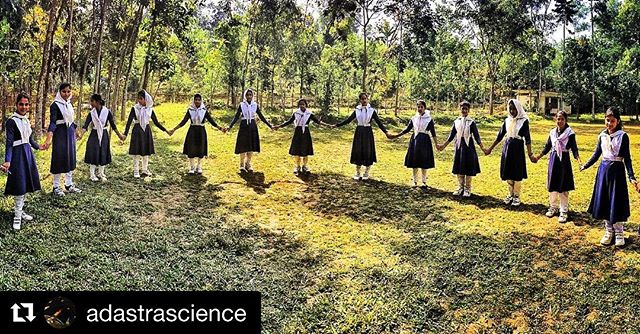 As part of our launching, we just wrapped a #science + #exploration collaboration project in partnership with #AdAstraAcademy to inspire 20 girls in remote Bharuakhali region of Cox&rsquo;s Bazaar in #Bangladesh 🇧🇩👏🏾 thanks to all involved. Made 
