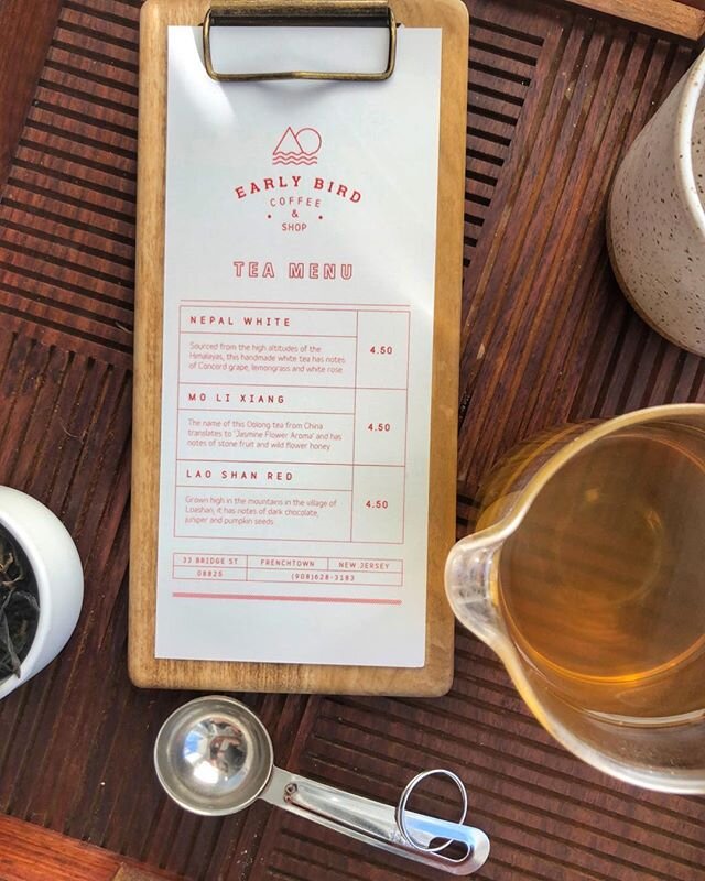 Open Mondays now from 9-2. A rainy day like today is a perfect time to warm up with a selection of uncommon teas from our friends @spirittea