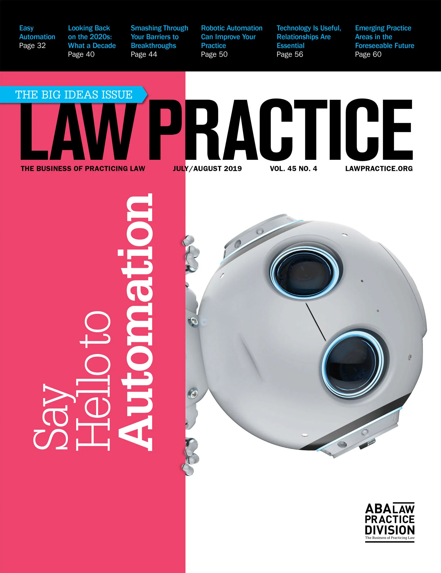 Click the cover above to view a recent edition of Law Practice