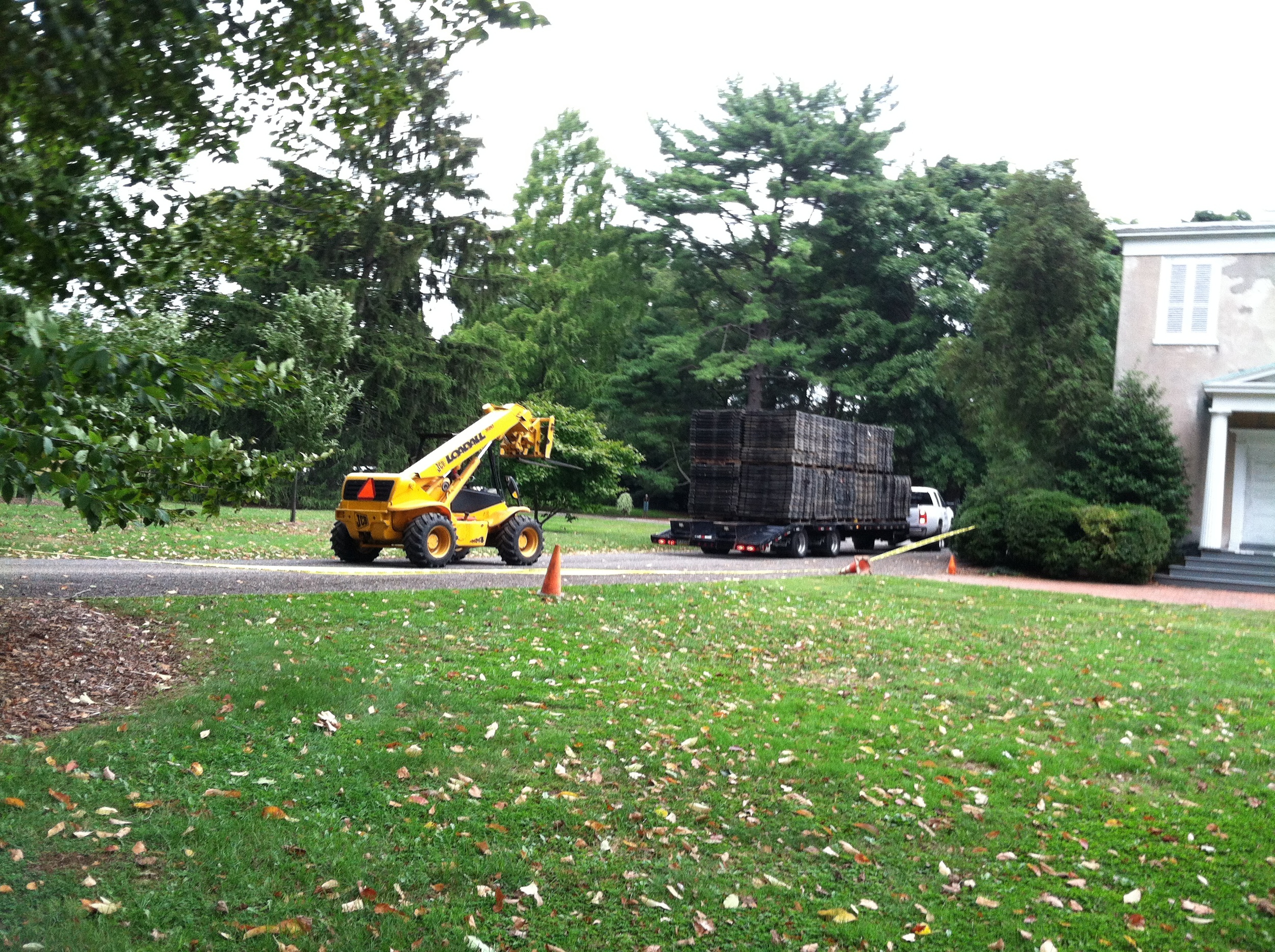 Transporting flooring