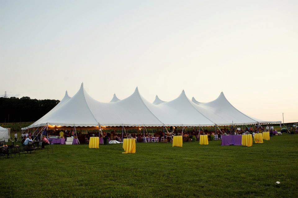 White party tent