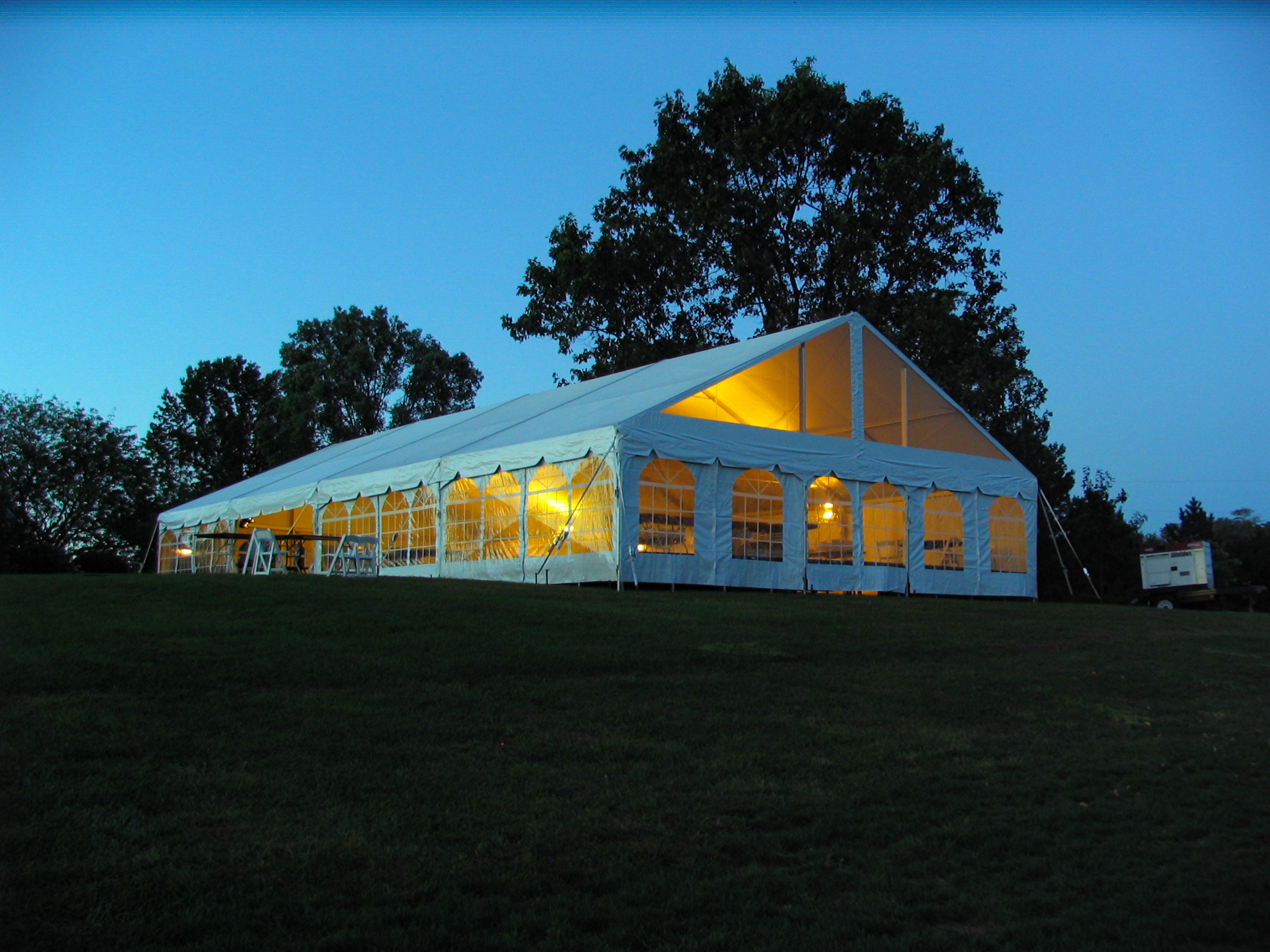 Tent Lighting rentals in Lancaster PA