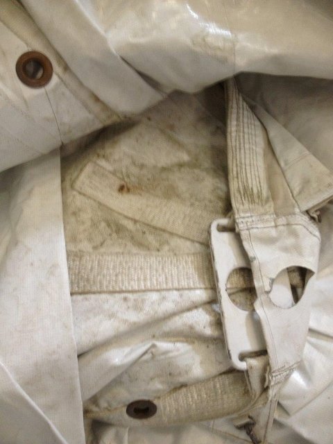 Tent with mildew