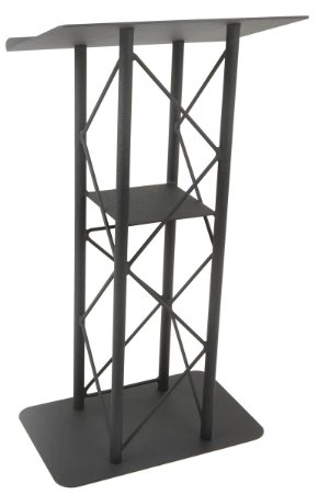 Black Metal Lectern