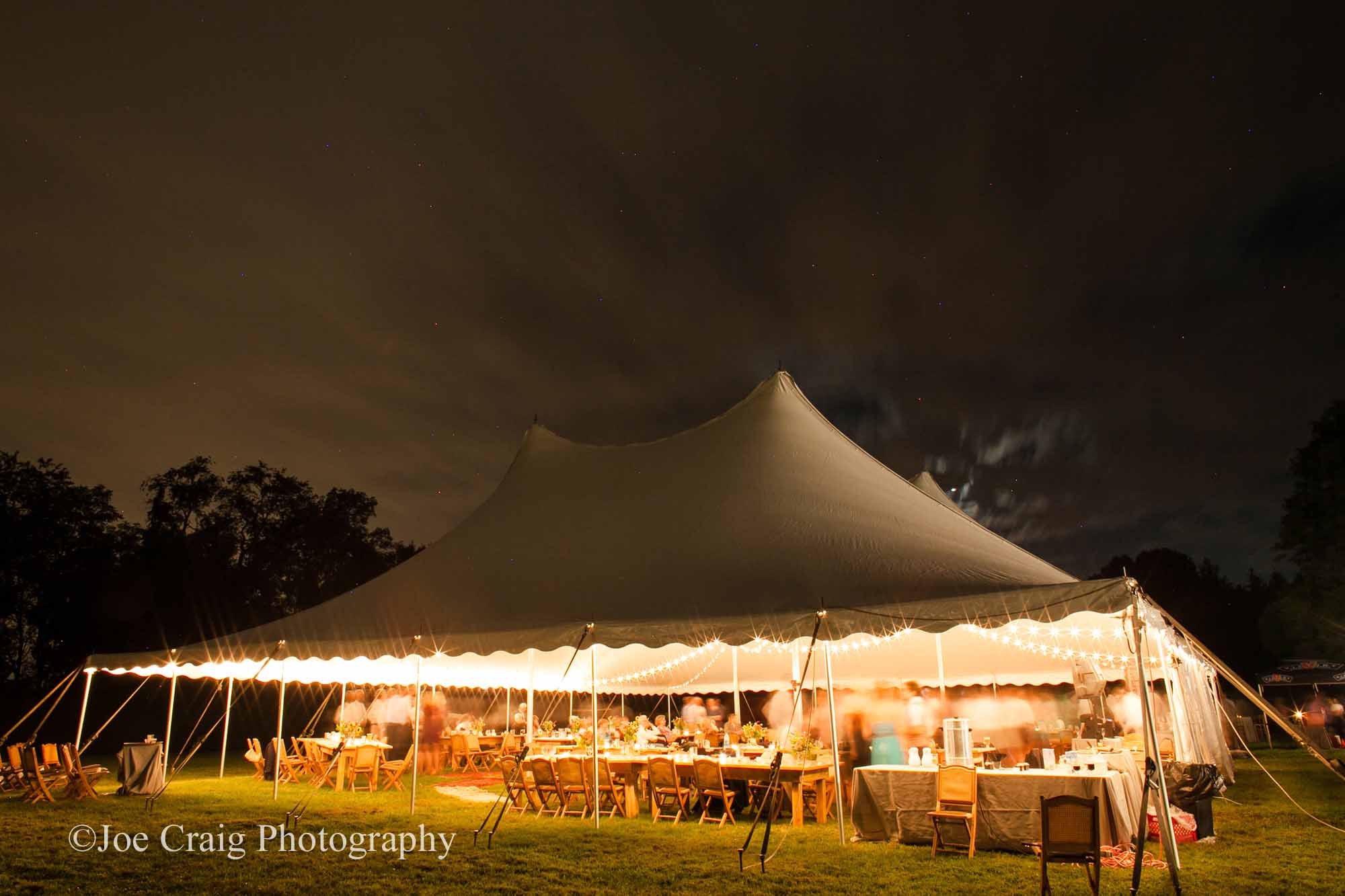 Tent lighting rental in Maryland