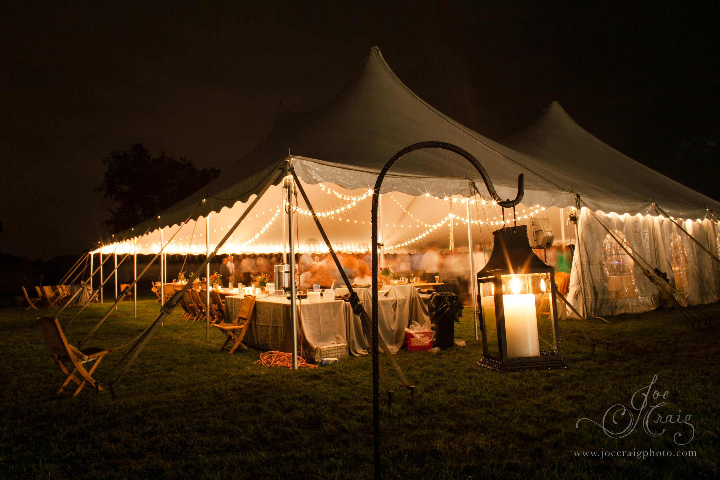 New Jersey Tent lighting for rent