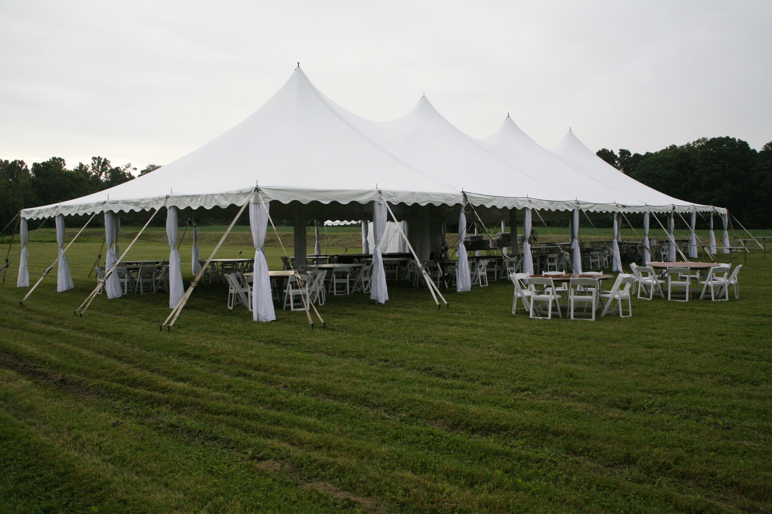 Northern PA wedding tents for rent