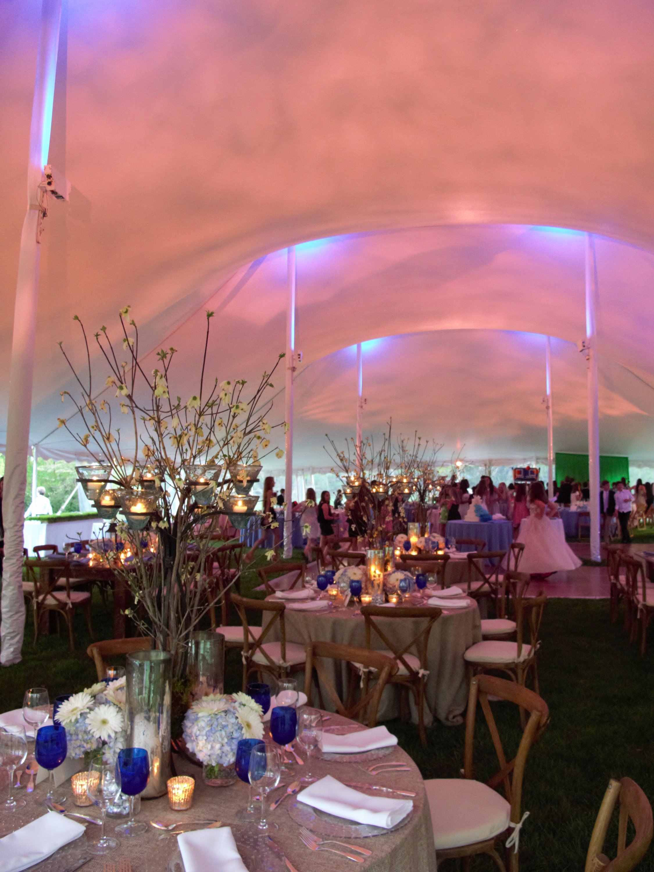 Large event tents for rent in Virginia