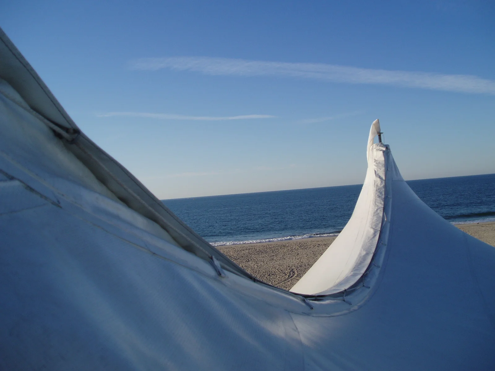 Beach tent with a view, for rent in Ocean City, MD