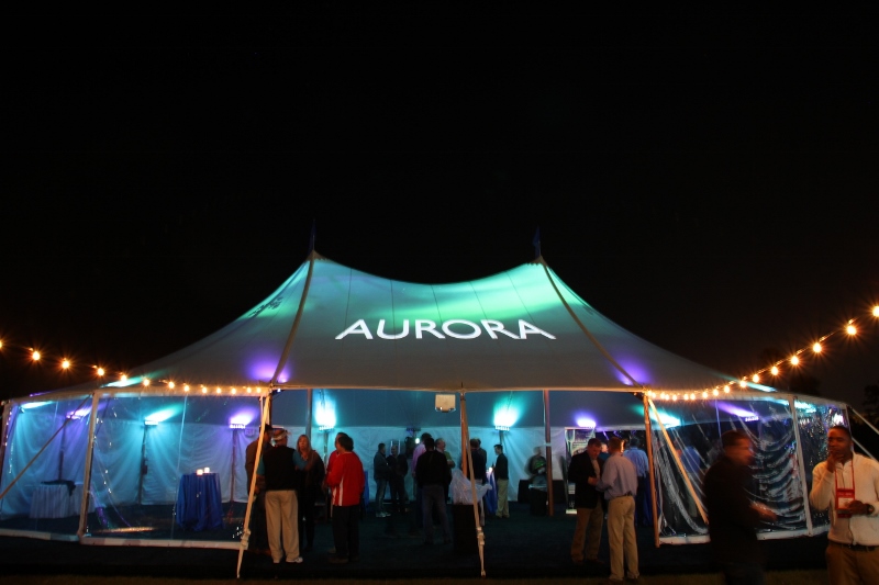 Aurora sailcloth tent