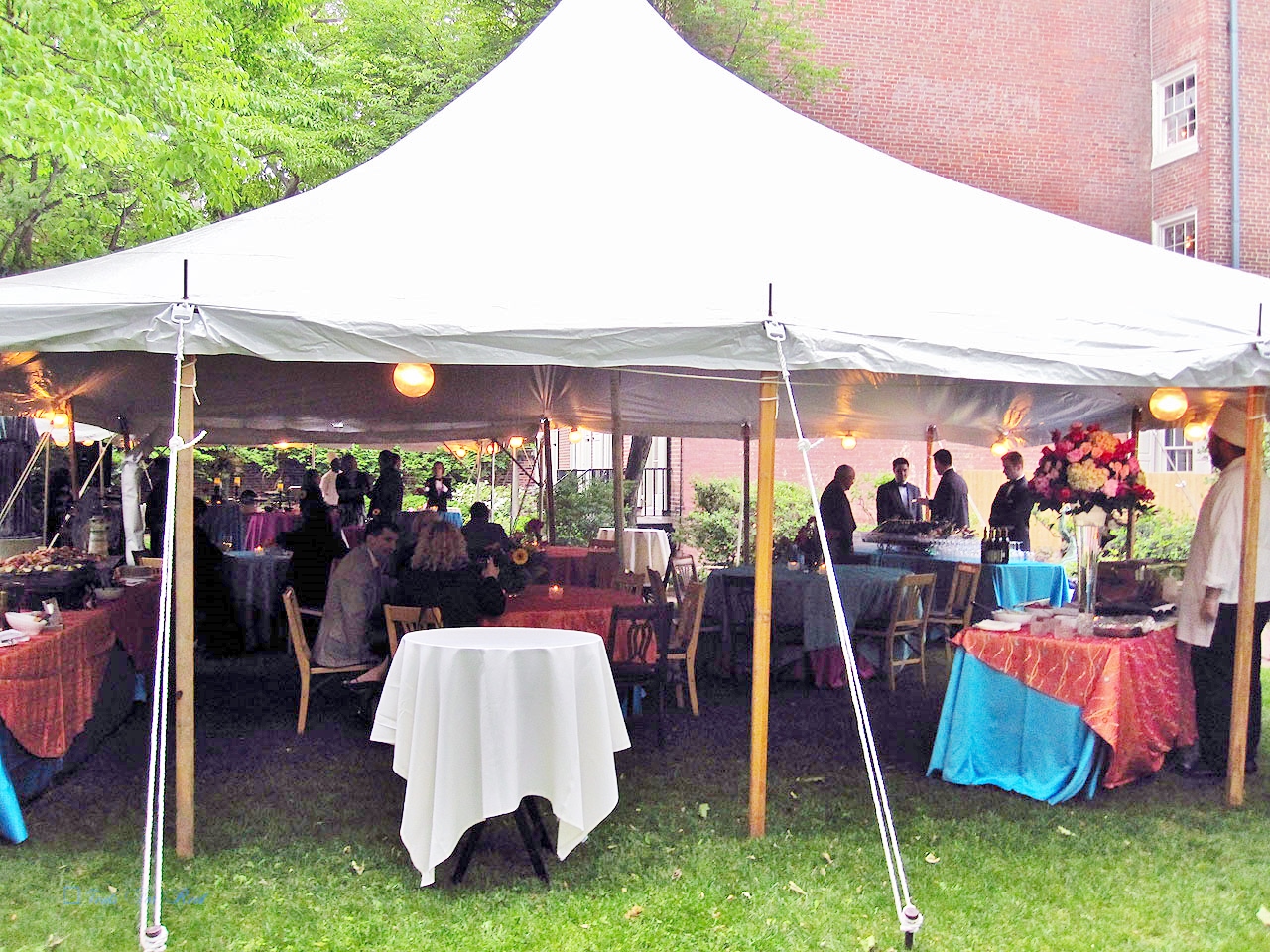 Rent a tent for your graduation party