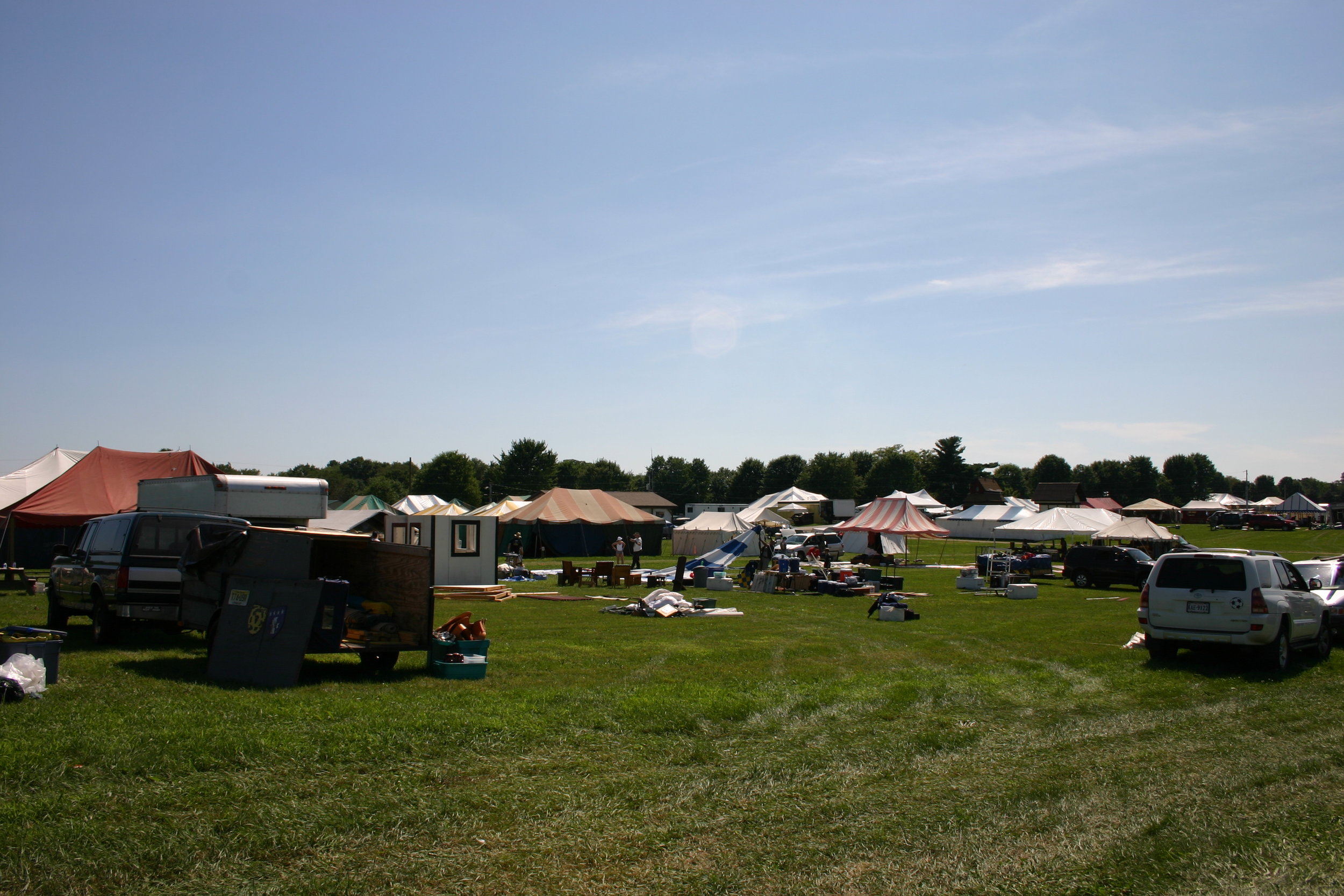 Rent Pennsic camping tents