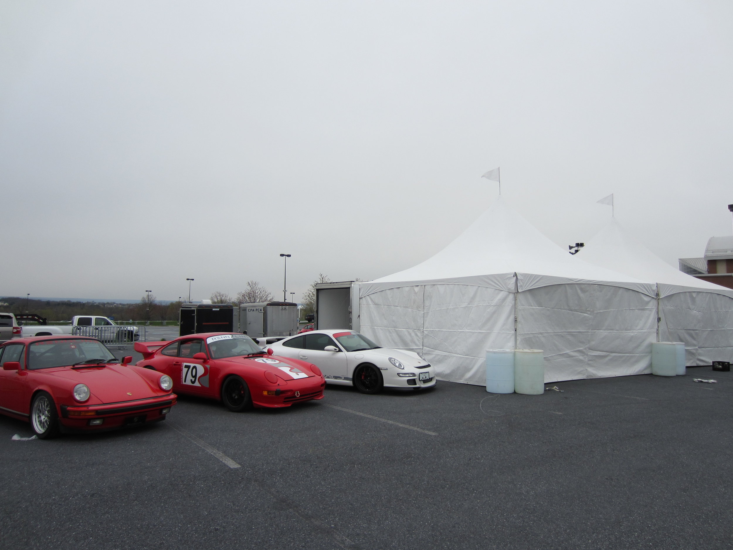 Hershey Car Show tents