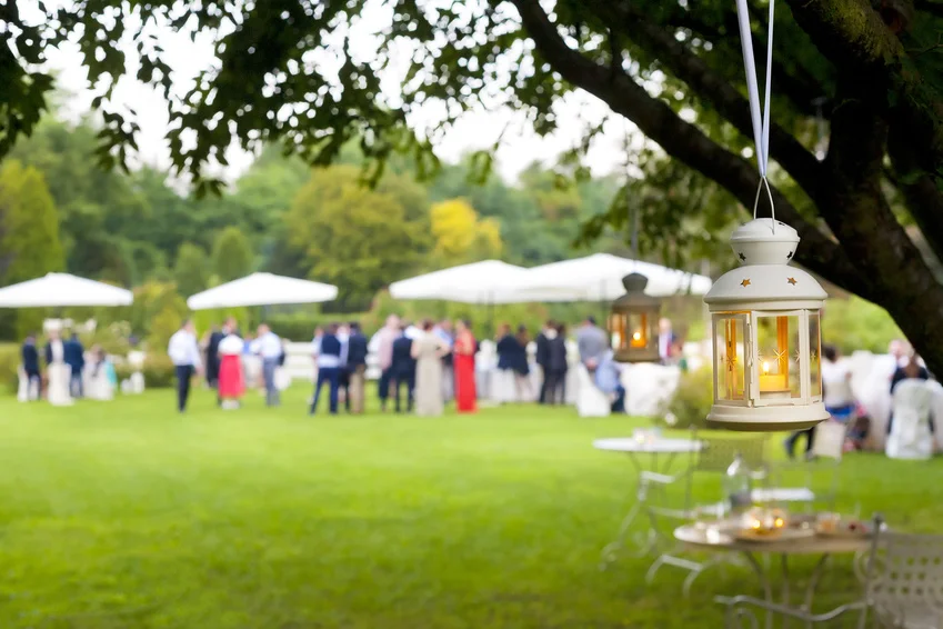 wedding reception outdoor