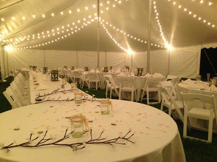 Tent and lighting rentals in Middletown