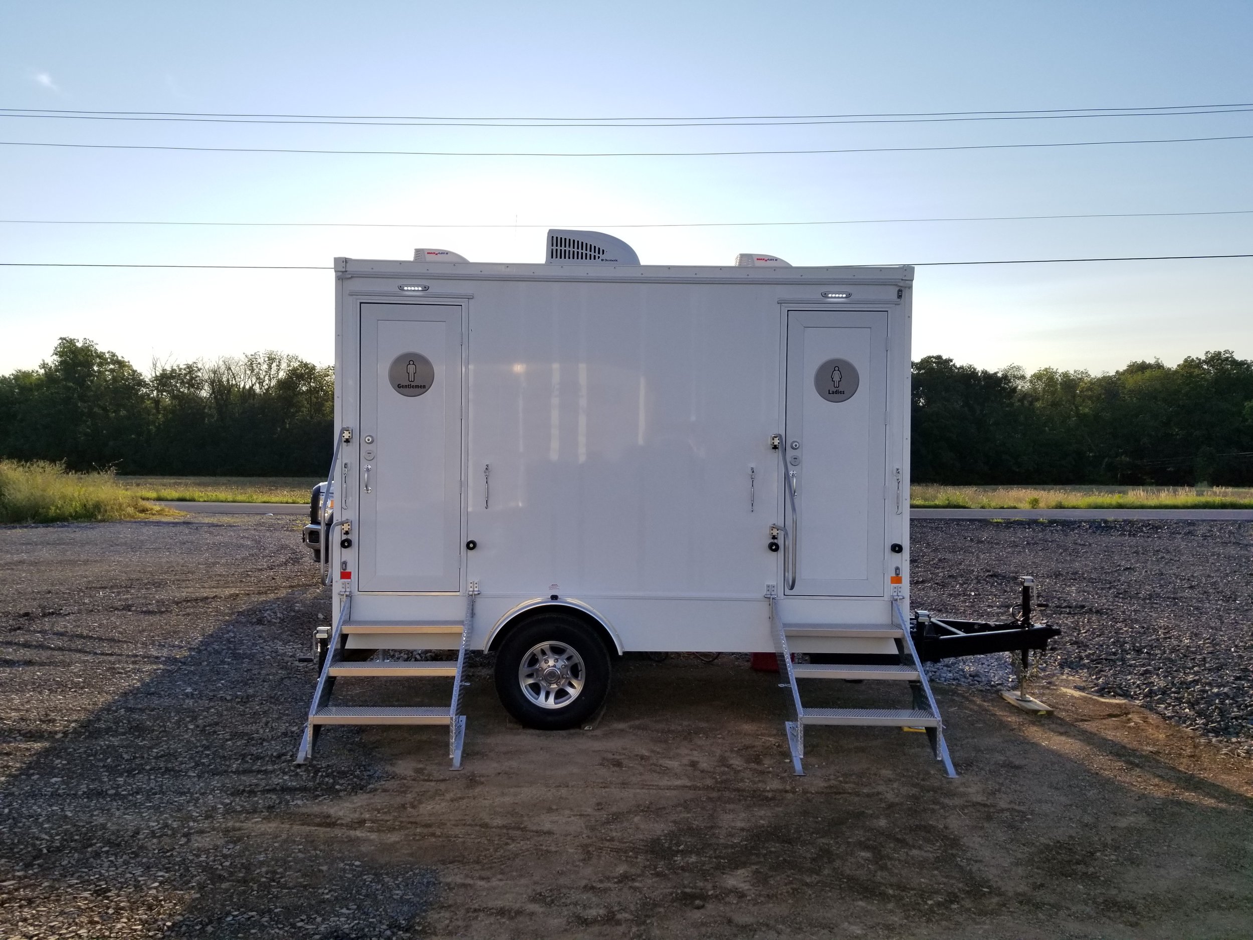 2 Person Event Restroom Trailer