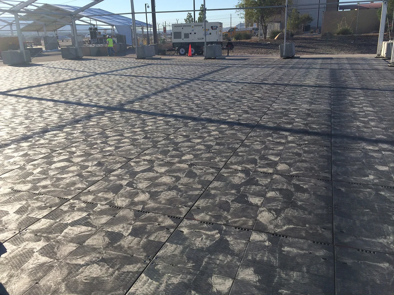 Dura-Trac Plastic Tent Flooring