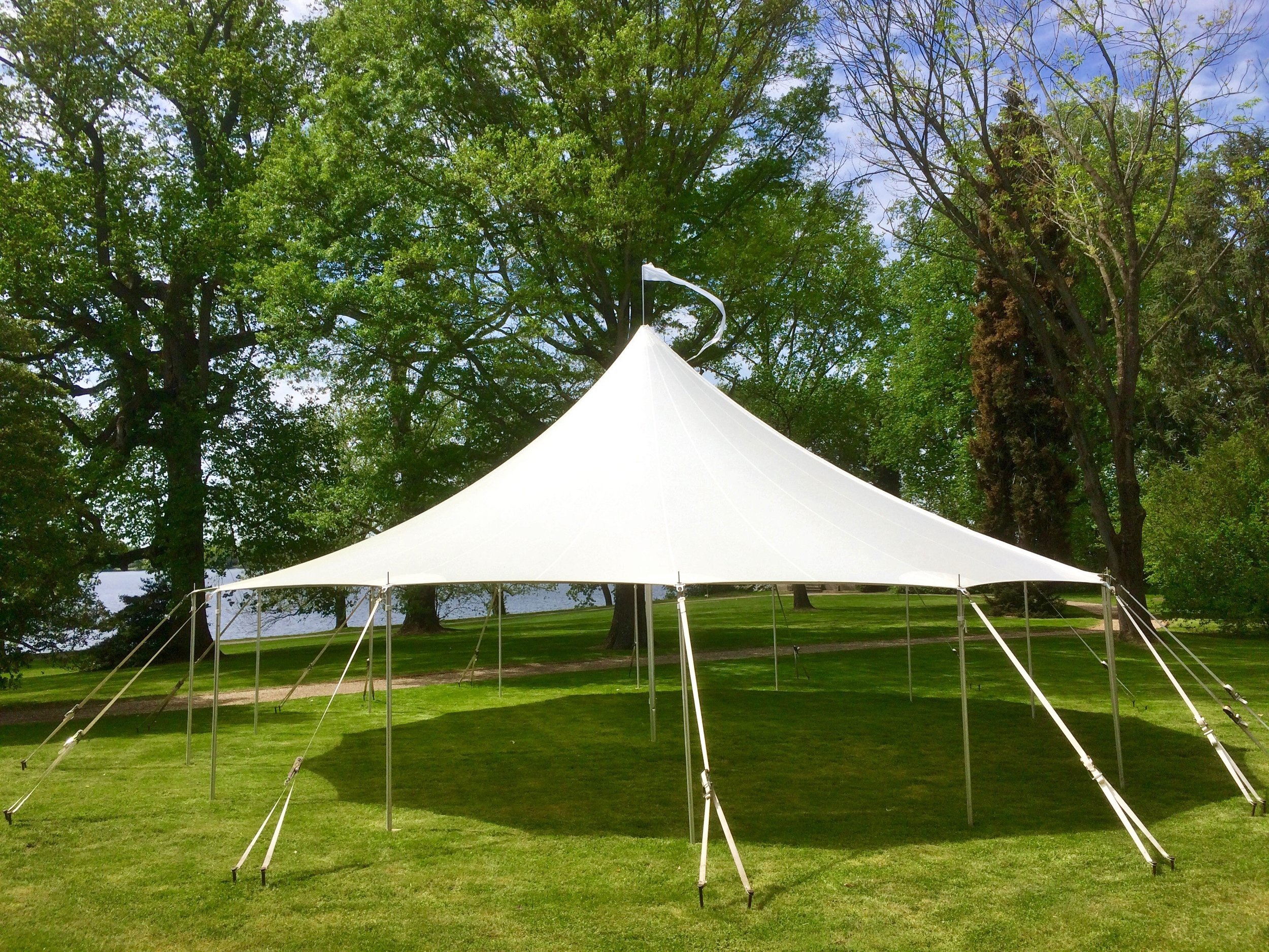 Sailcloth tents for rent in Jersey City, NJ