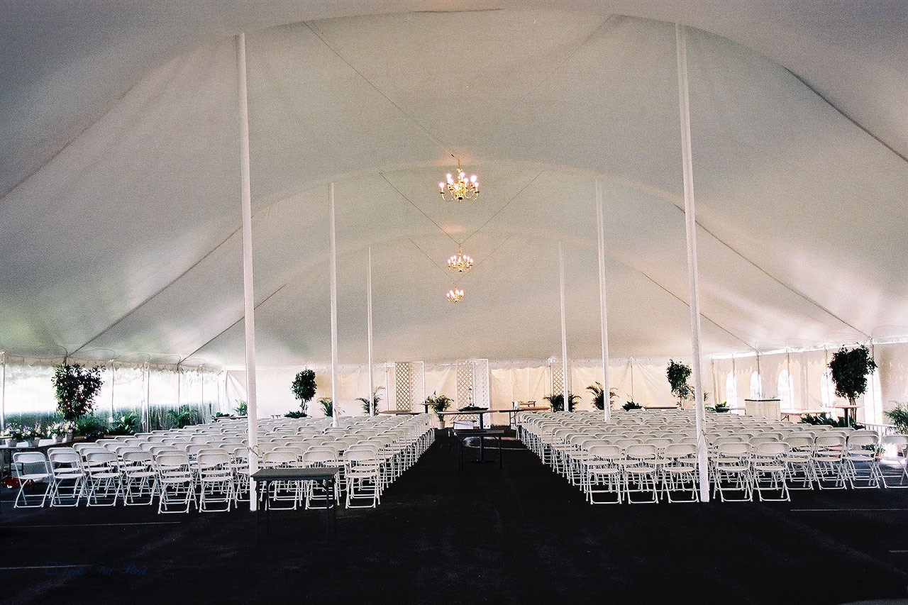 Beautiful large white tent in State College, PA