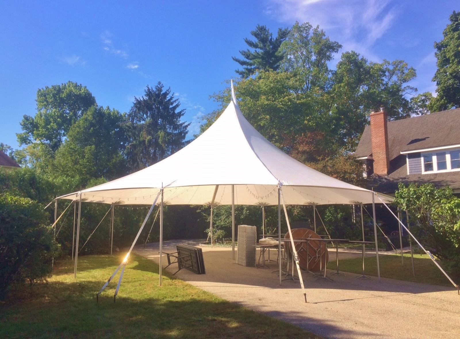 Beautiful Sailcloth tent in State College, PA