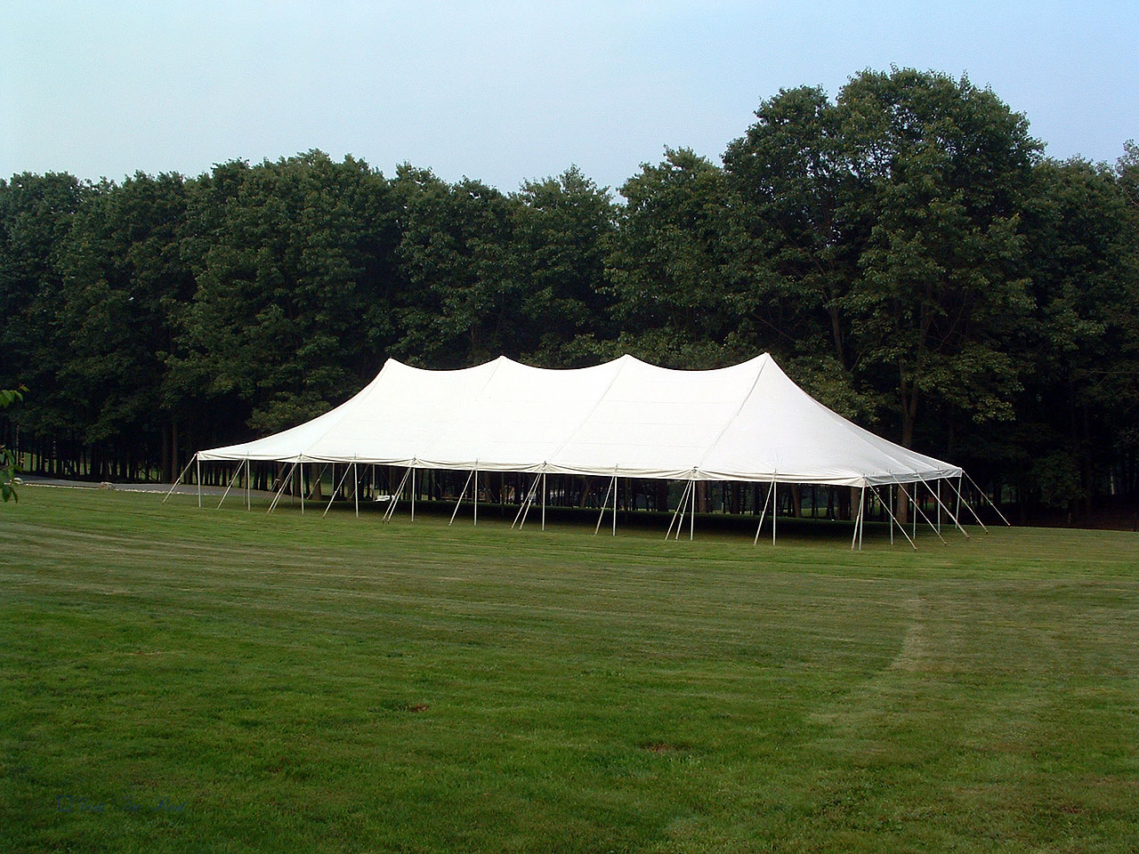 Large white tent for rent in Nazareth, PA