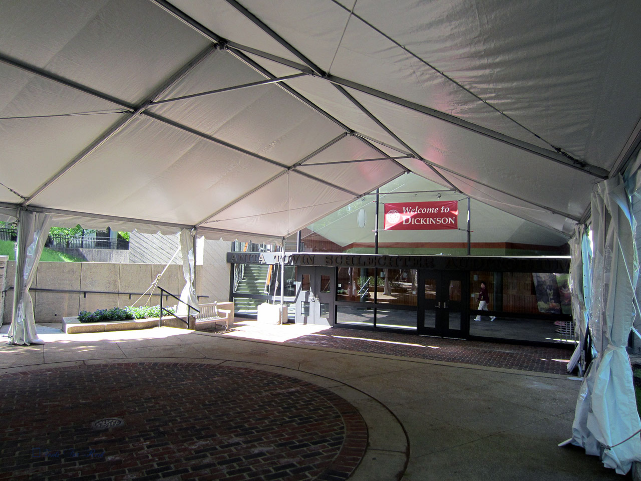 College tent rental