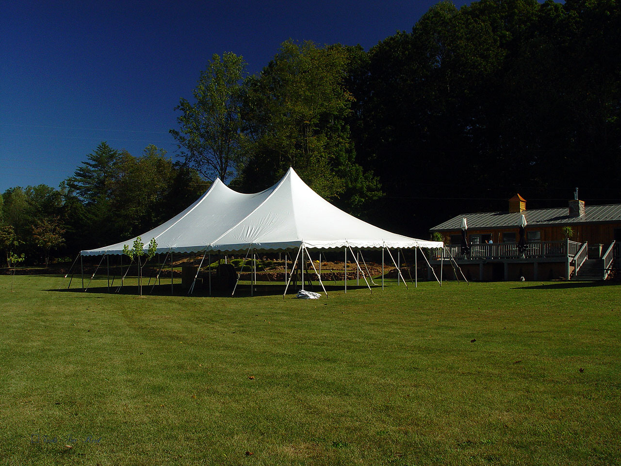 White tent for rent in Coatesville, PA