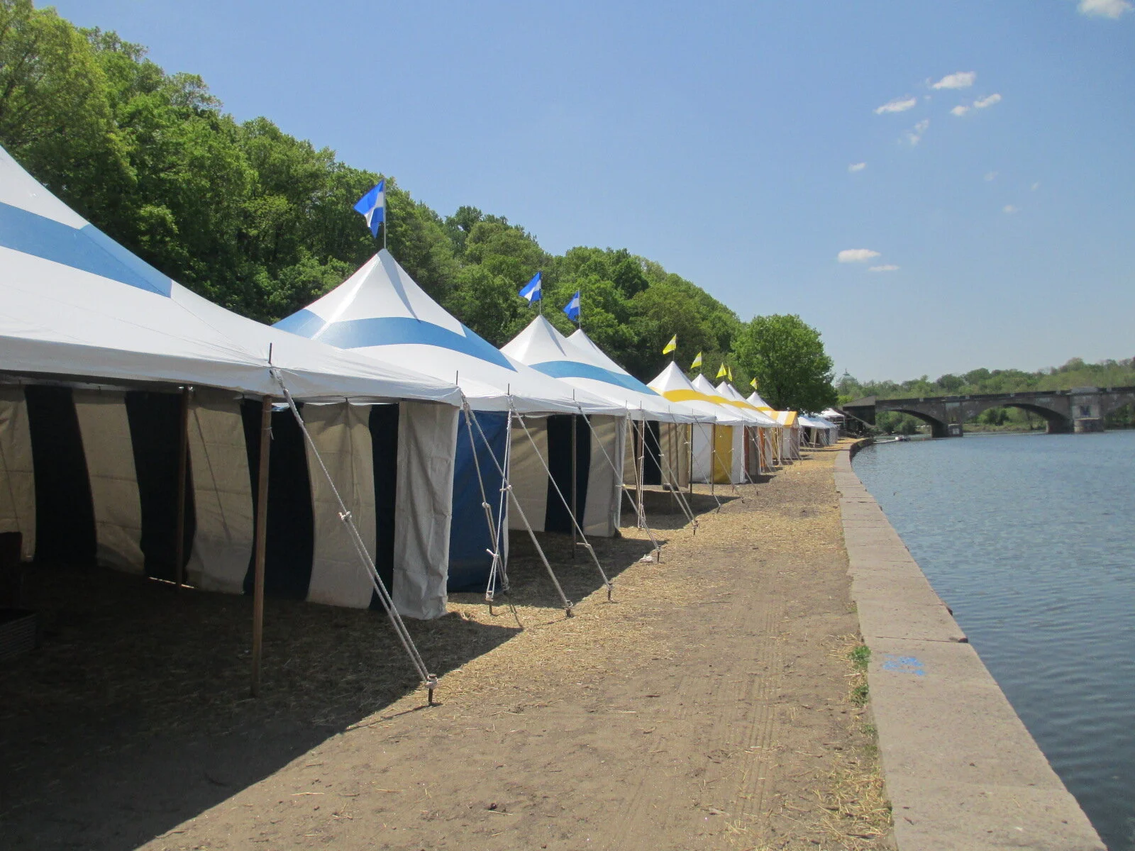 Schuylkill River Regatta Tents