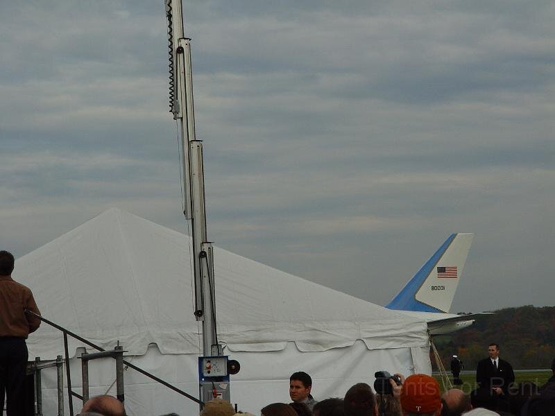 Presidential tent