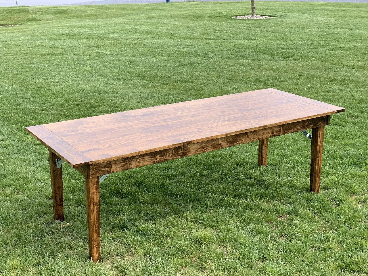 All new farm tables