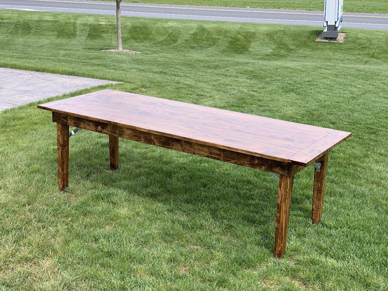 Rent rustic farm tables