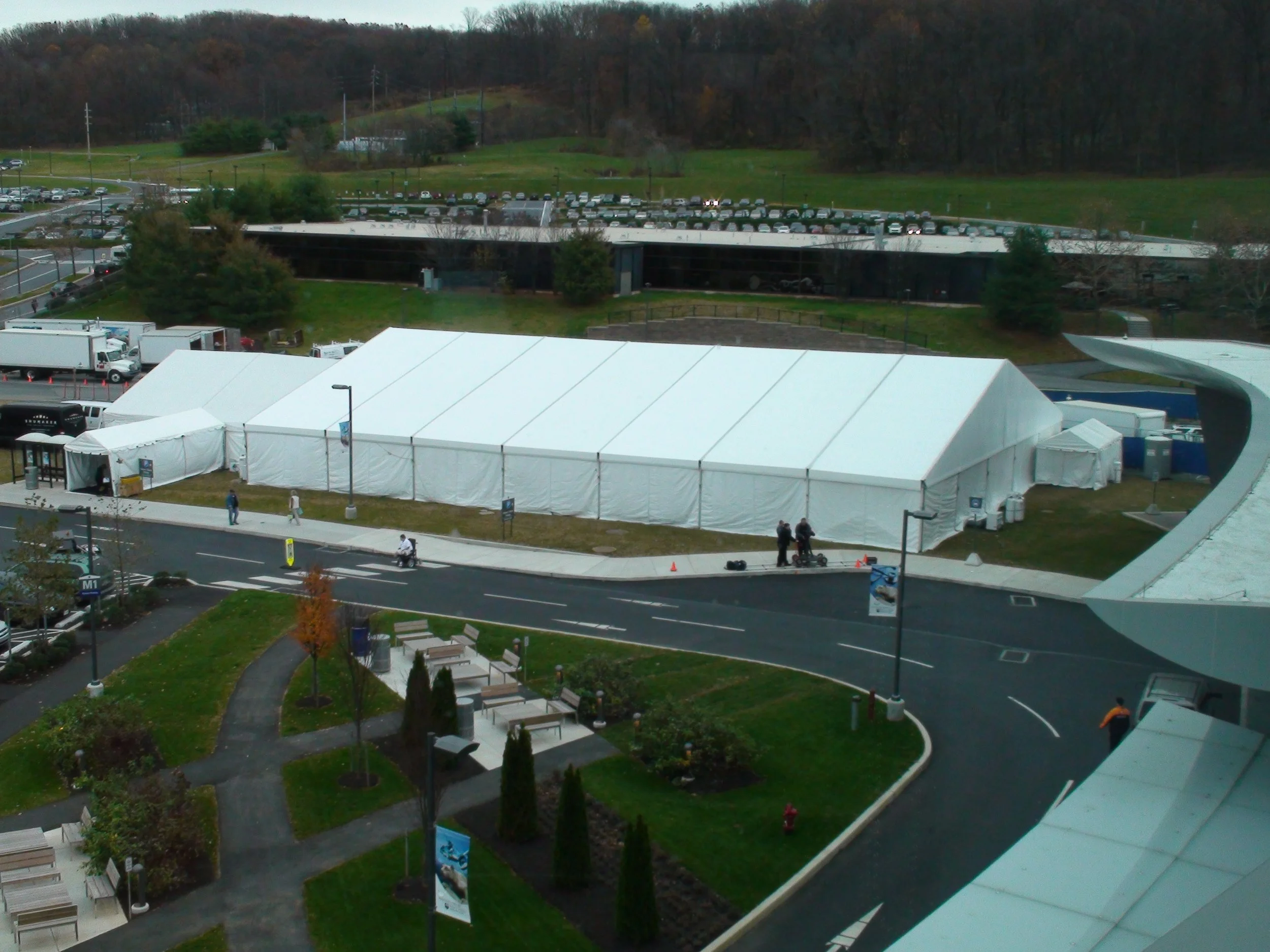 Clearspan Structure Tent for Corporate Event