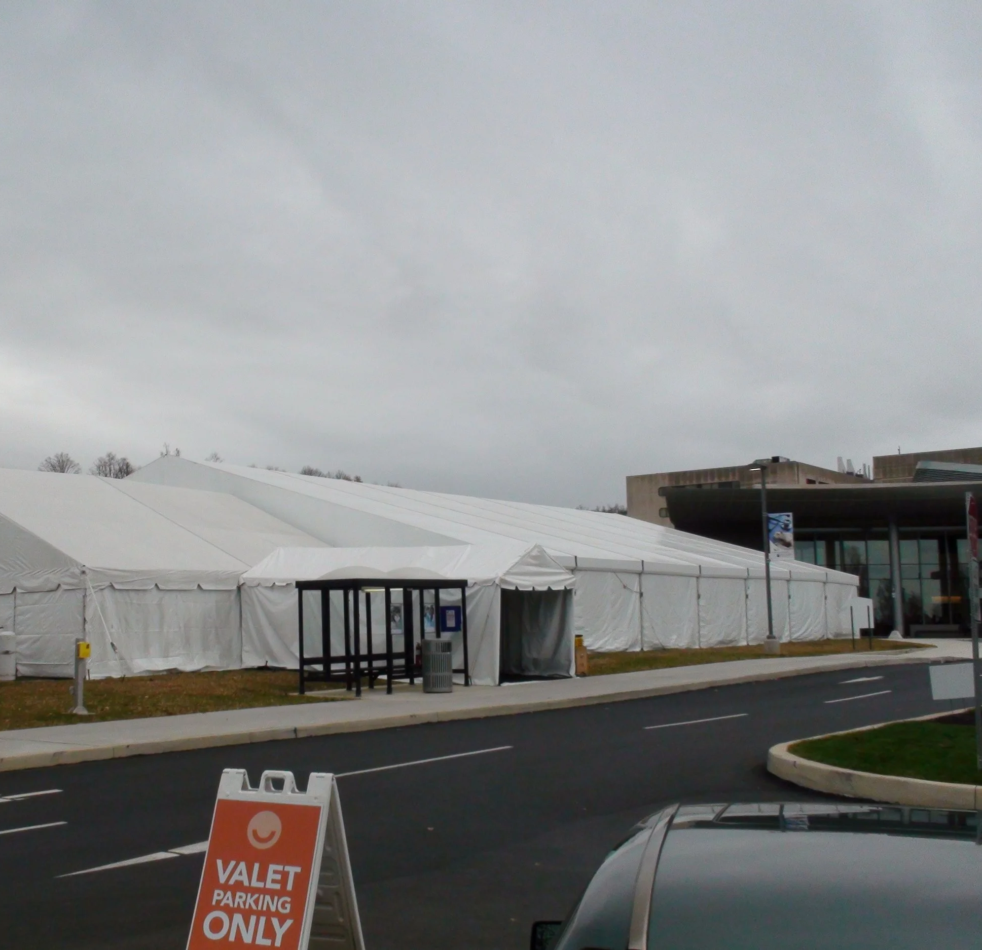 Corporate Event Clearspan Structure Tent