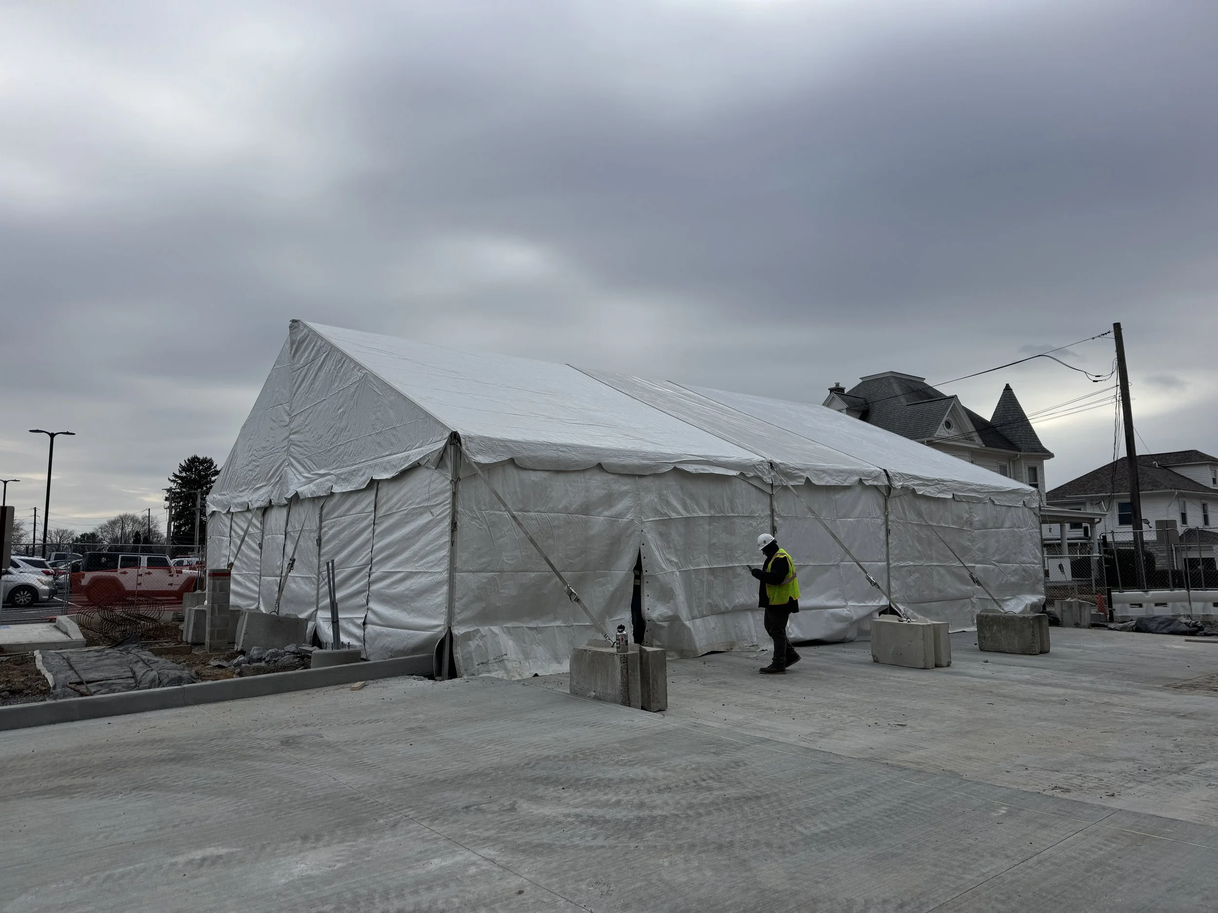 Clearspan tent rental