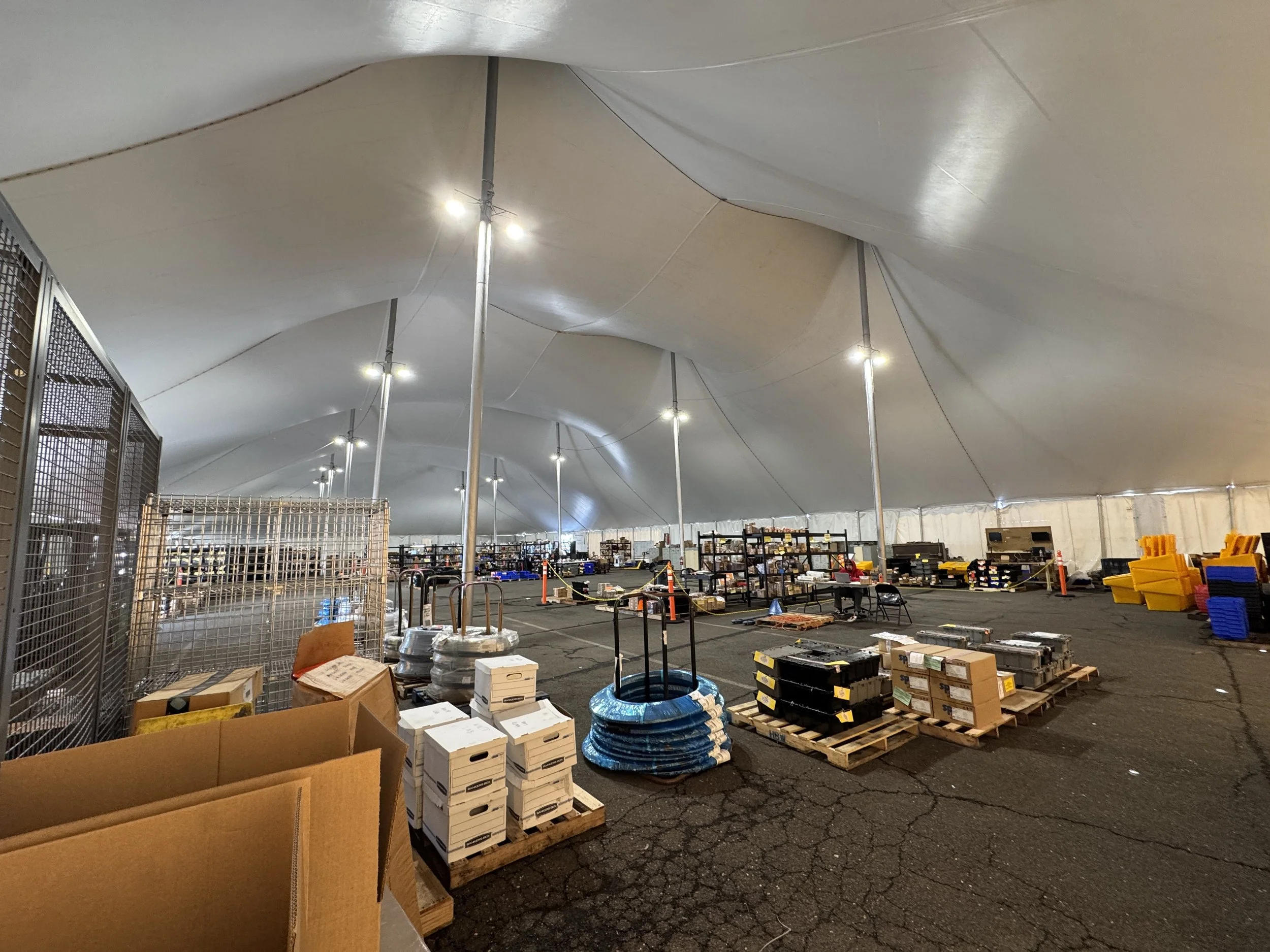 Massive tent rental