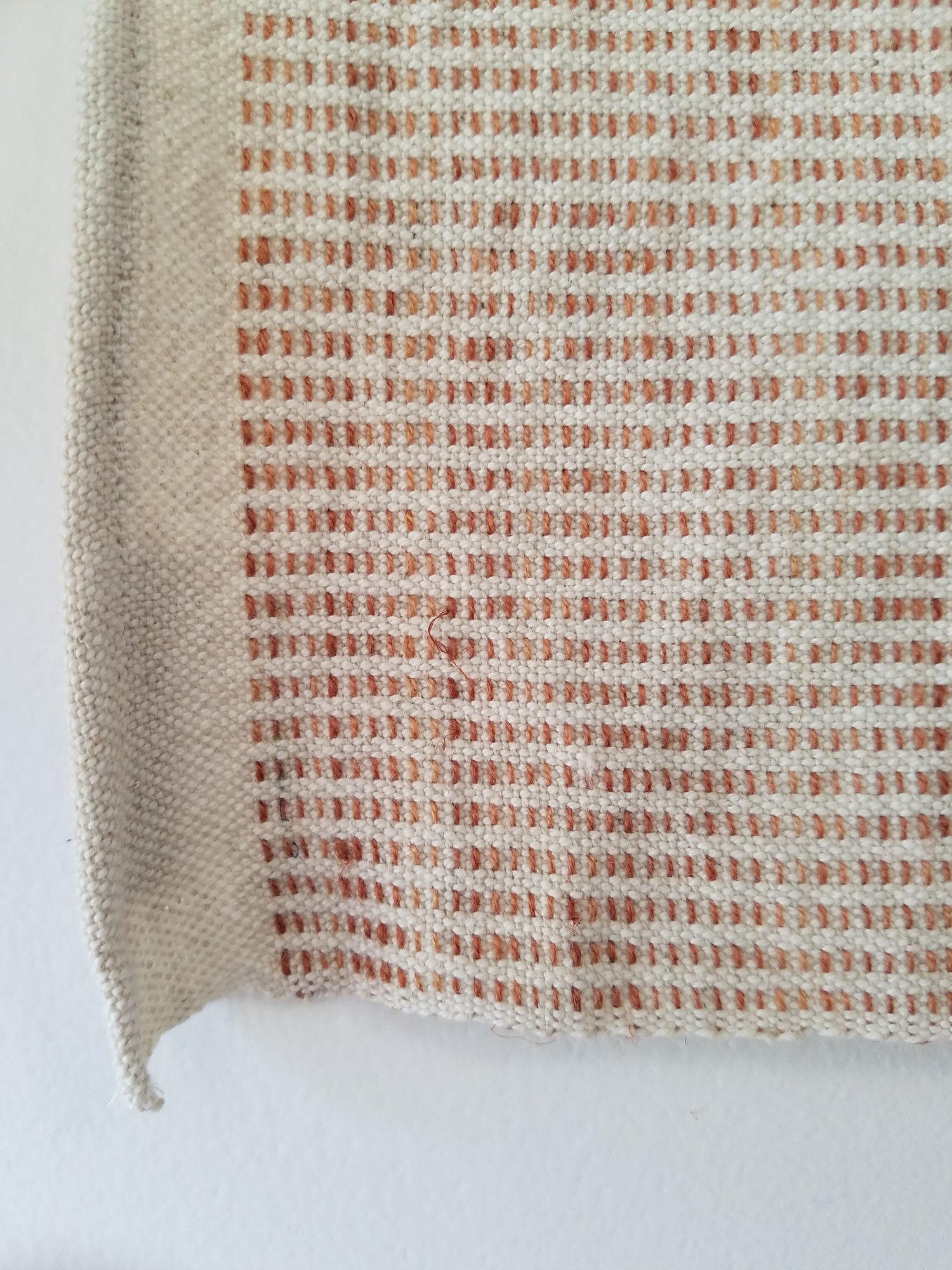 handwoven waffle towel organic cotton linen — deanna lynch textiles