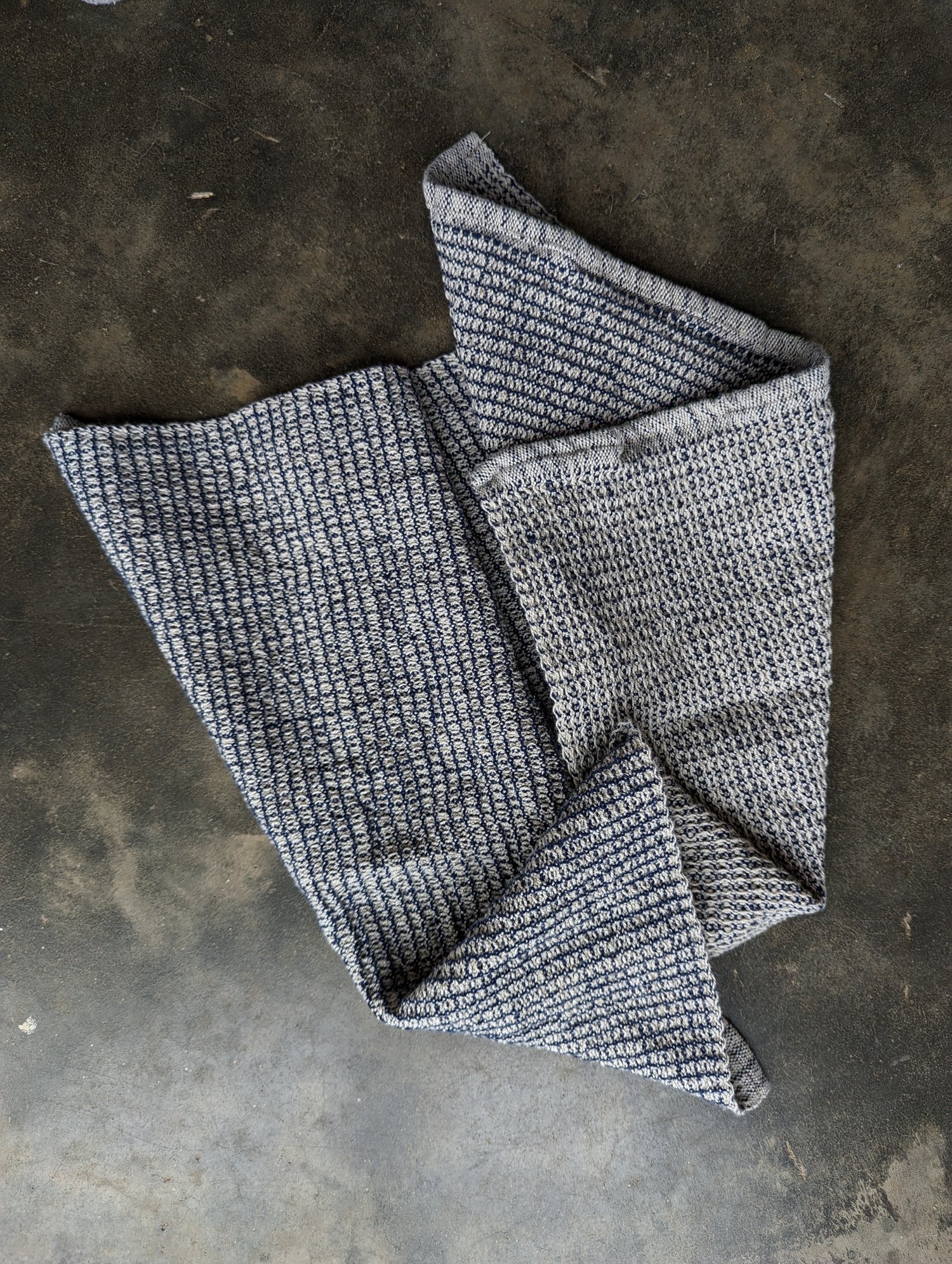 handwoven waffle towel organic cotton linen — deanna lynch textiles