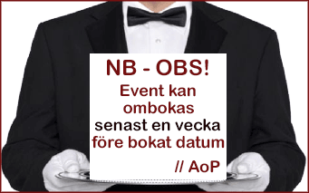 presentkort, provningar, upplevelser, event, köp stockholm