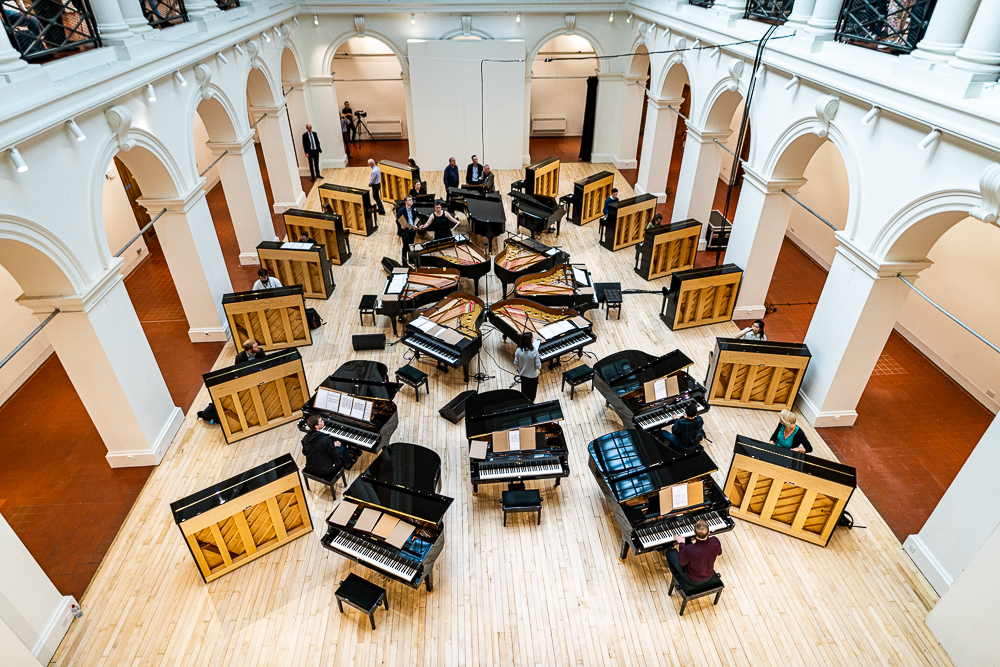 Steinway Multi Piano Spectacular • Edinburgh College of Art