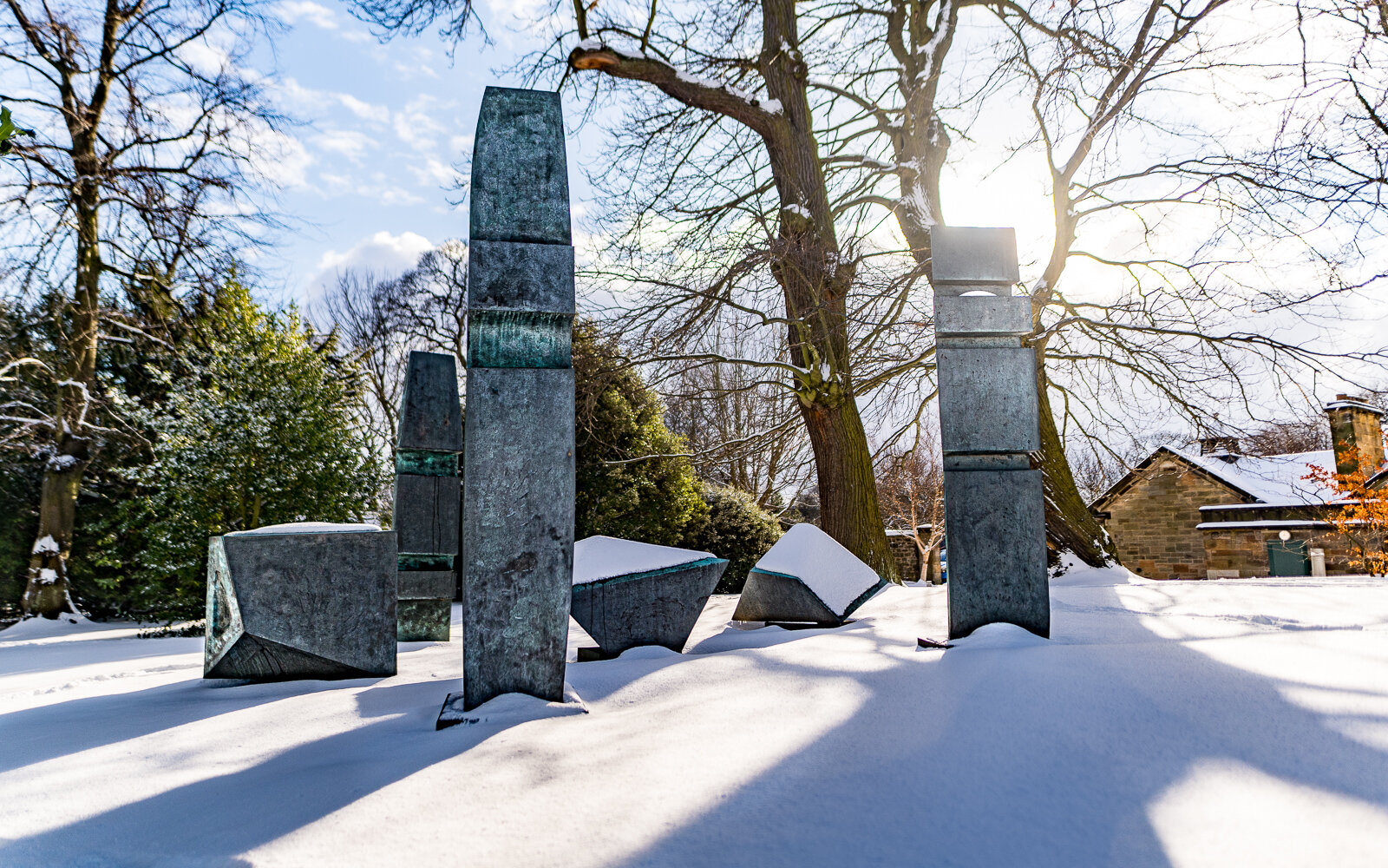 Dame Barbara Hepworth "Conversation with Magic Stones" in Storm Darcy